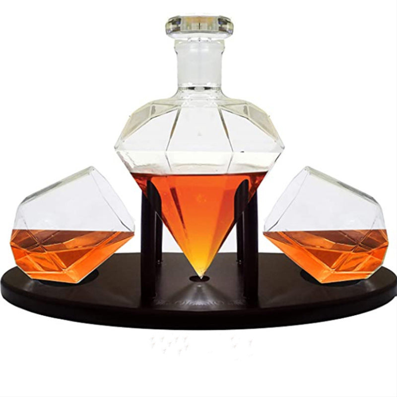 Diamond Decanter Set: Elevate Your Spirits