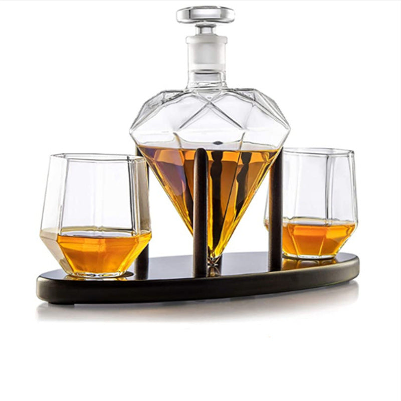 Diamond Decanter Set: Elevate Your Spirits