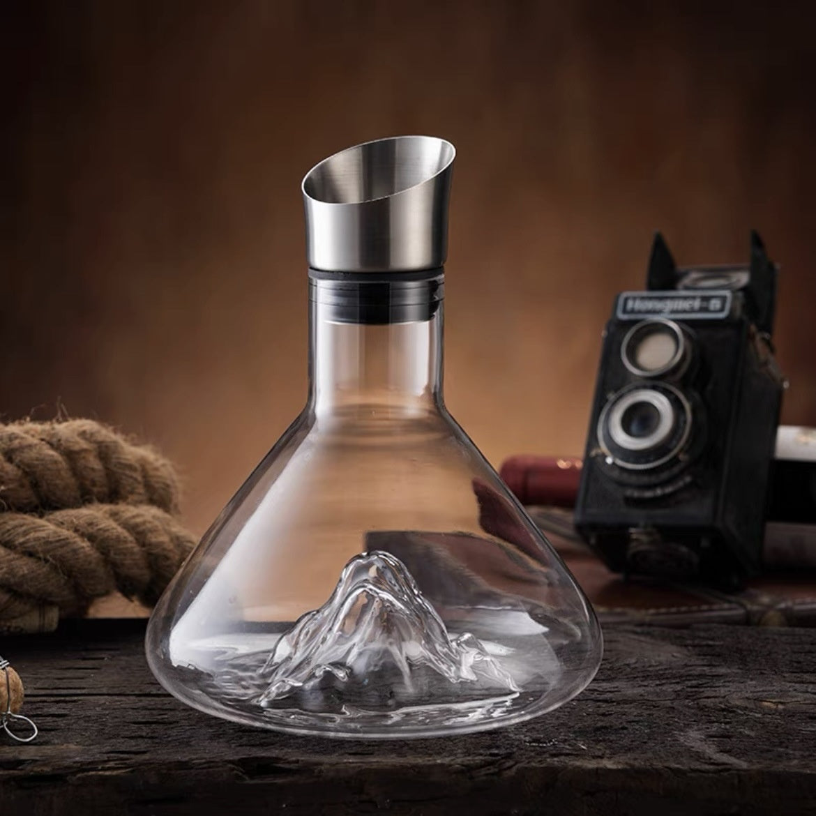 The Iceberg Wine Decanter: Aerate and Enhance Your Wine