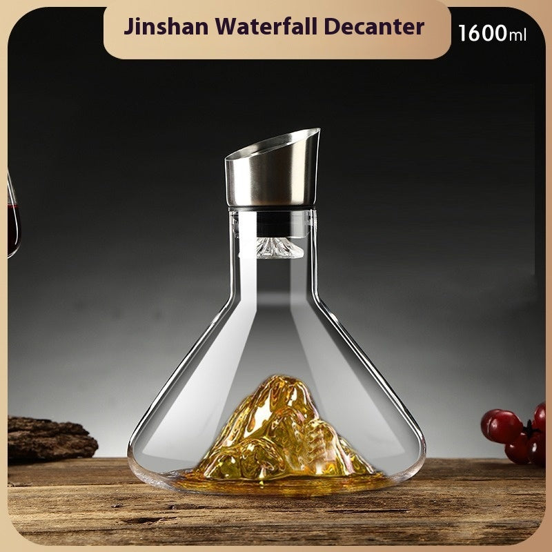 The Iceberg Wine Decanter: Aerate and Enhance Your Wine