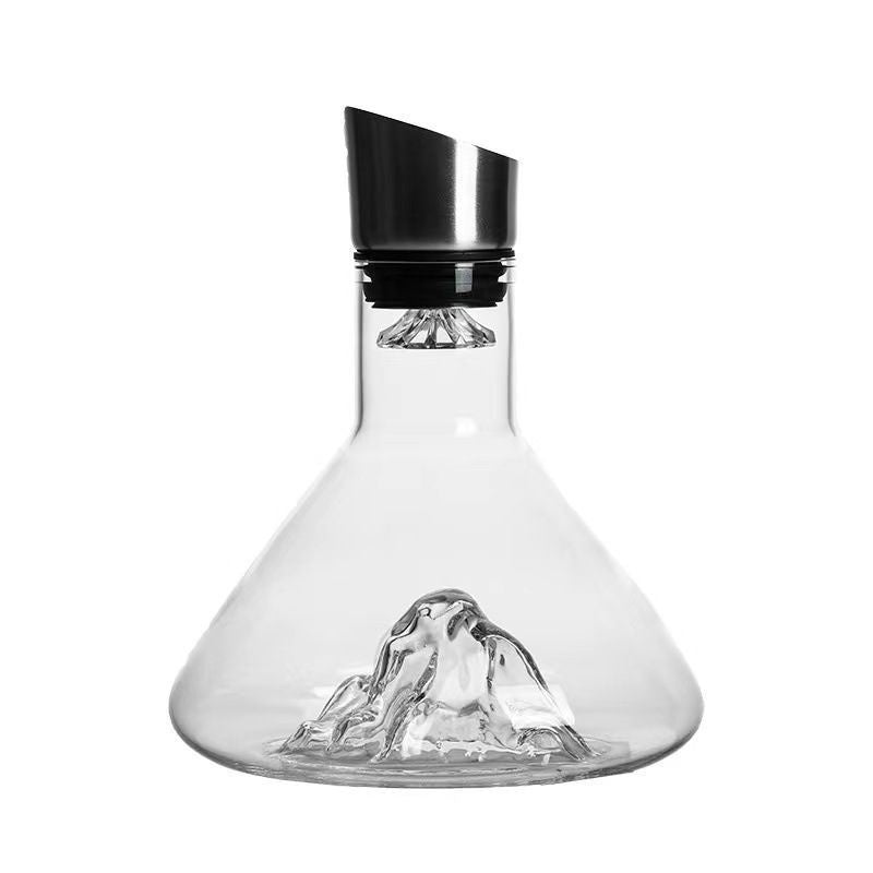 The Iceberg Wine Decanter: Aerate and Enhance Your Wine