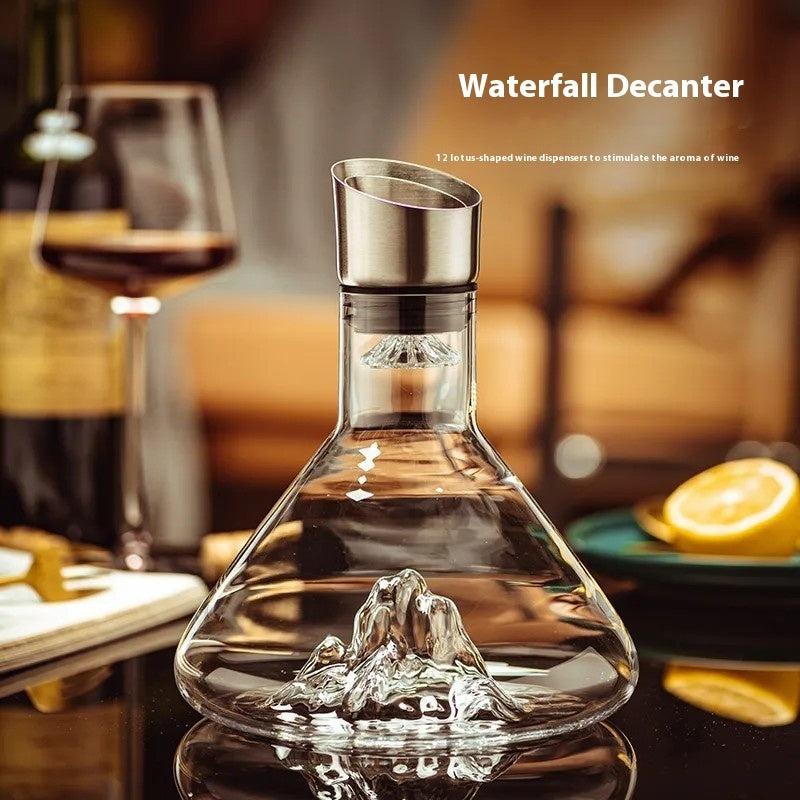 The Iceberg Wine Decanter: Aerate and Enhance Your Wine